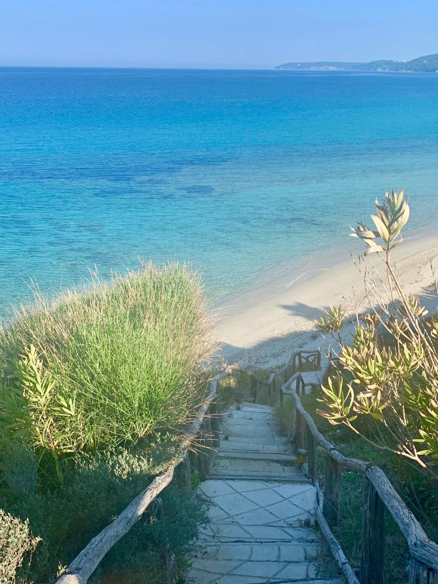 Villa Fourka On The Beach Exterior foto